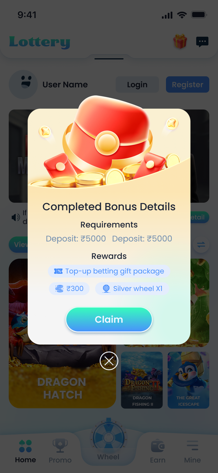 ar777 Bonus Claimed