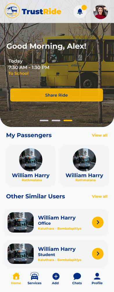 TrustRide Driver