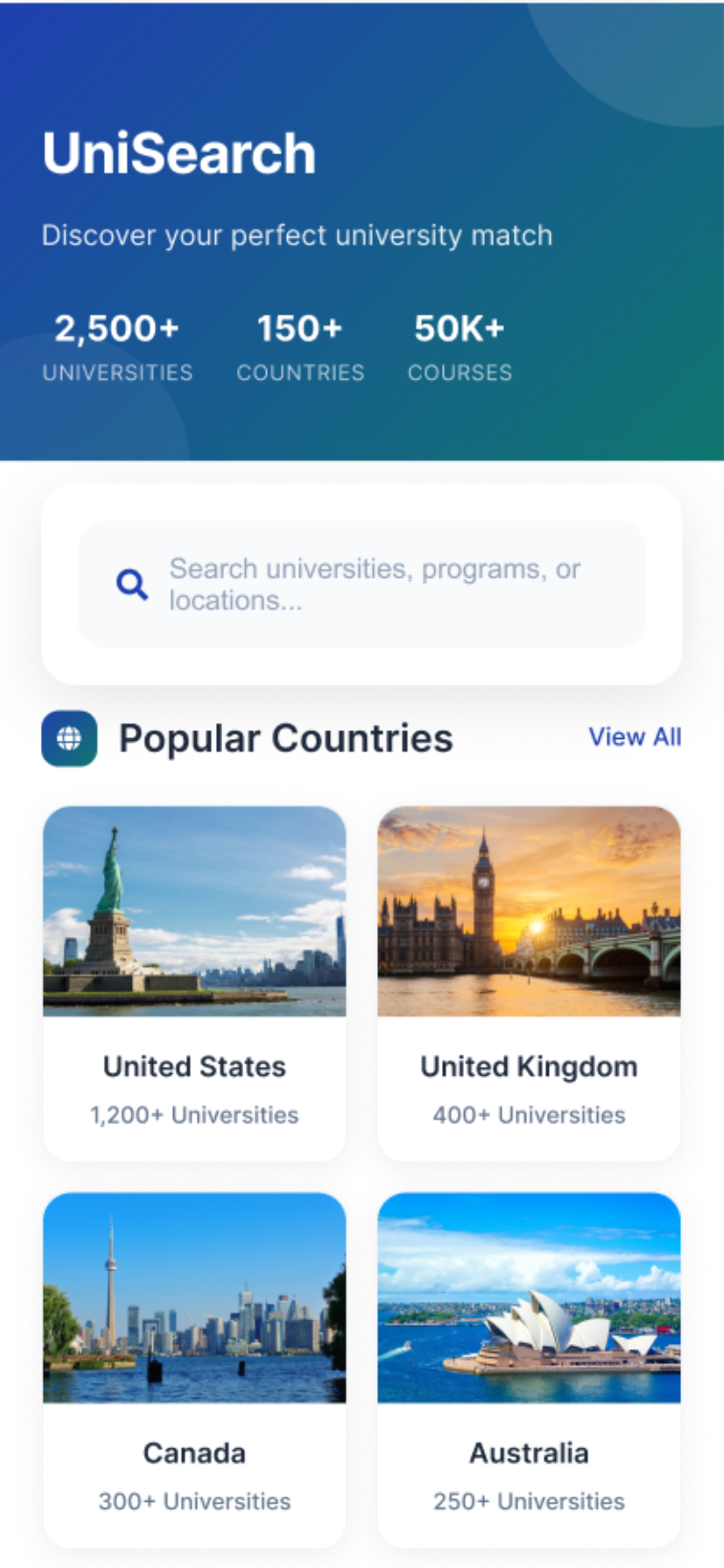 UniPath Screen 1